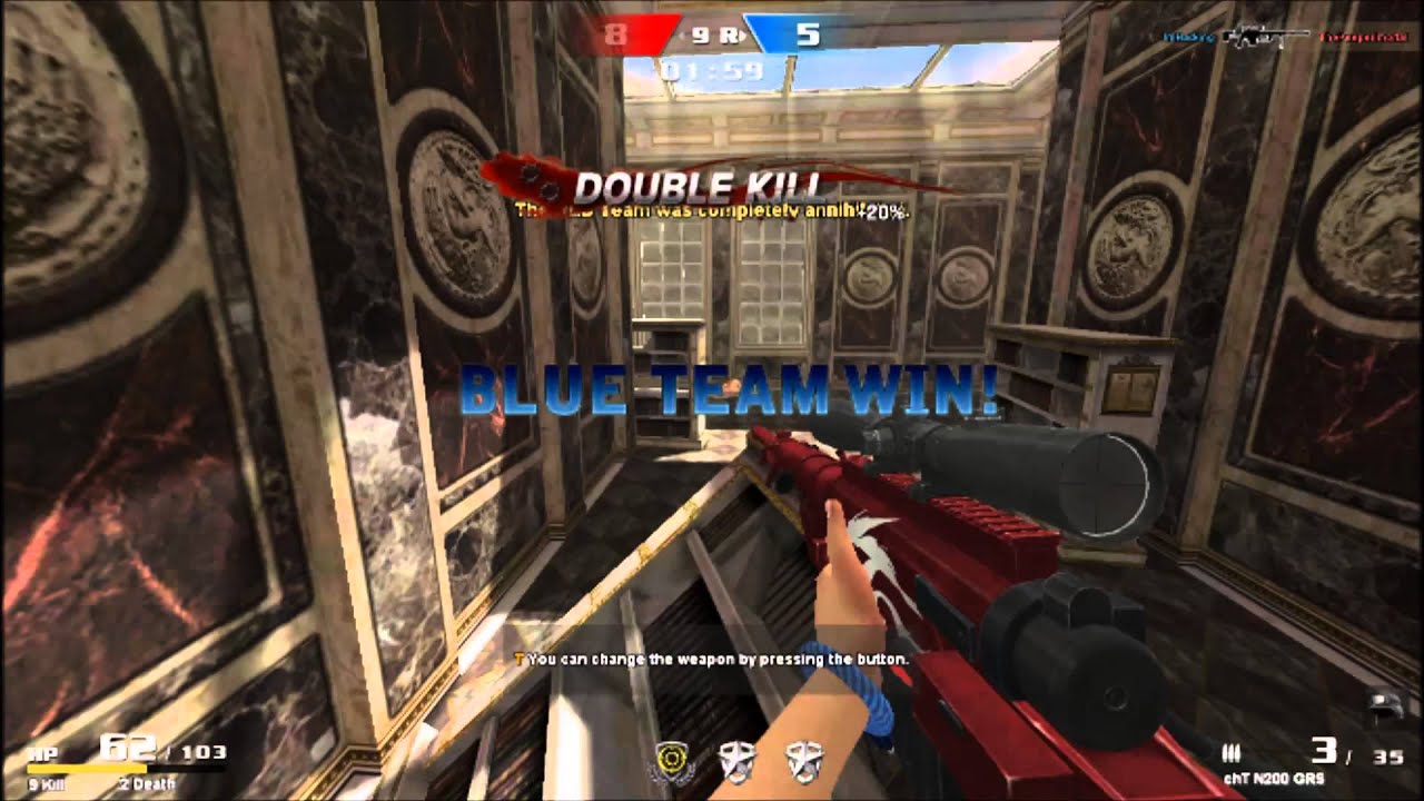 Piercing Blow #1 Playing on Fake Account.