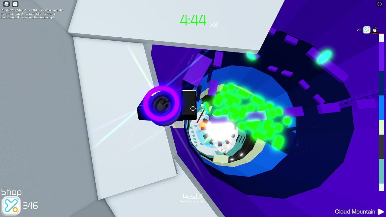 Overlapped Toh wallhop shortcut