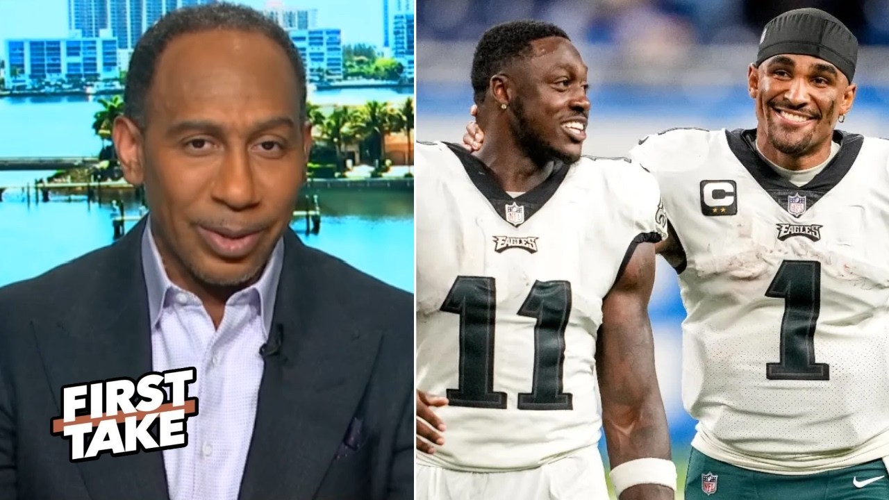 FIRST TAKE | They're past their prime - Stephen A. says Eagles should trade AJ Brown and Jalen Hurts