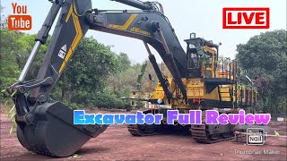 Big Beml Excavator BE1000 Full Details Overall Review || @vlogswidengineer