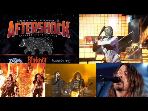 2022 ‘Aftershock‘ Festival to feature Slipknot/Kiss/Foo Fighters/My Chemical Romance and many more!