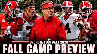 The ULTIMATE Georgia Football Fall Camp Preview | EVERYTHING a Diehard UGA Fan Needs to Know