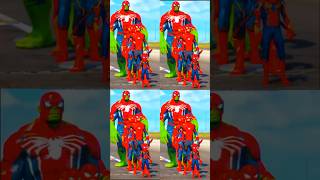 MCU Spider-Man vs Angry Hulk: Phase 1-4 Punch Challenge! 😱💥