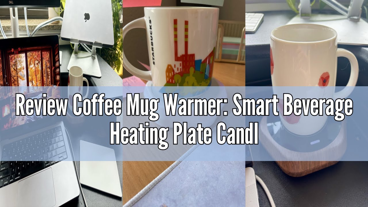 Review Coffee Mug Warmer: Smart Beverage Heating Plate Candle Wax Cup Warmer Electric Thermostat Coa