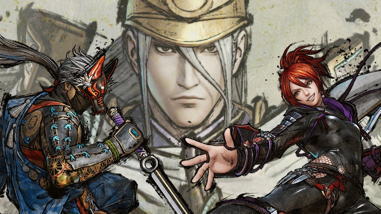 Two ninjas VS the God of War in Samurai Warriors 5! - YouTube