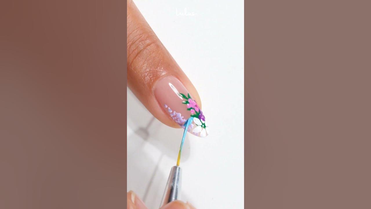 7. "2024 Spring Nail Inspiration: Floral Patterns" - wide 5