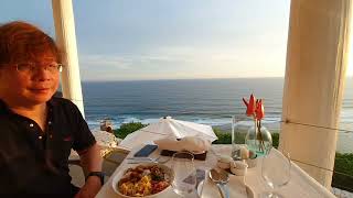 Sunset Dining with Balinese local food at Di Mare Restaurant - Karma Kandara