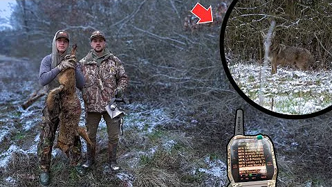 Coyote Hunting in the Snow w/ the “MFK Edition Foxpro X24” (ALABAMA)