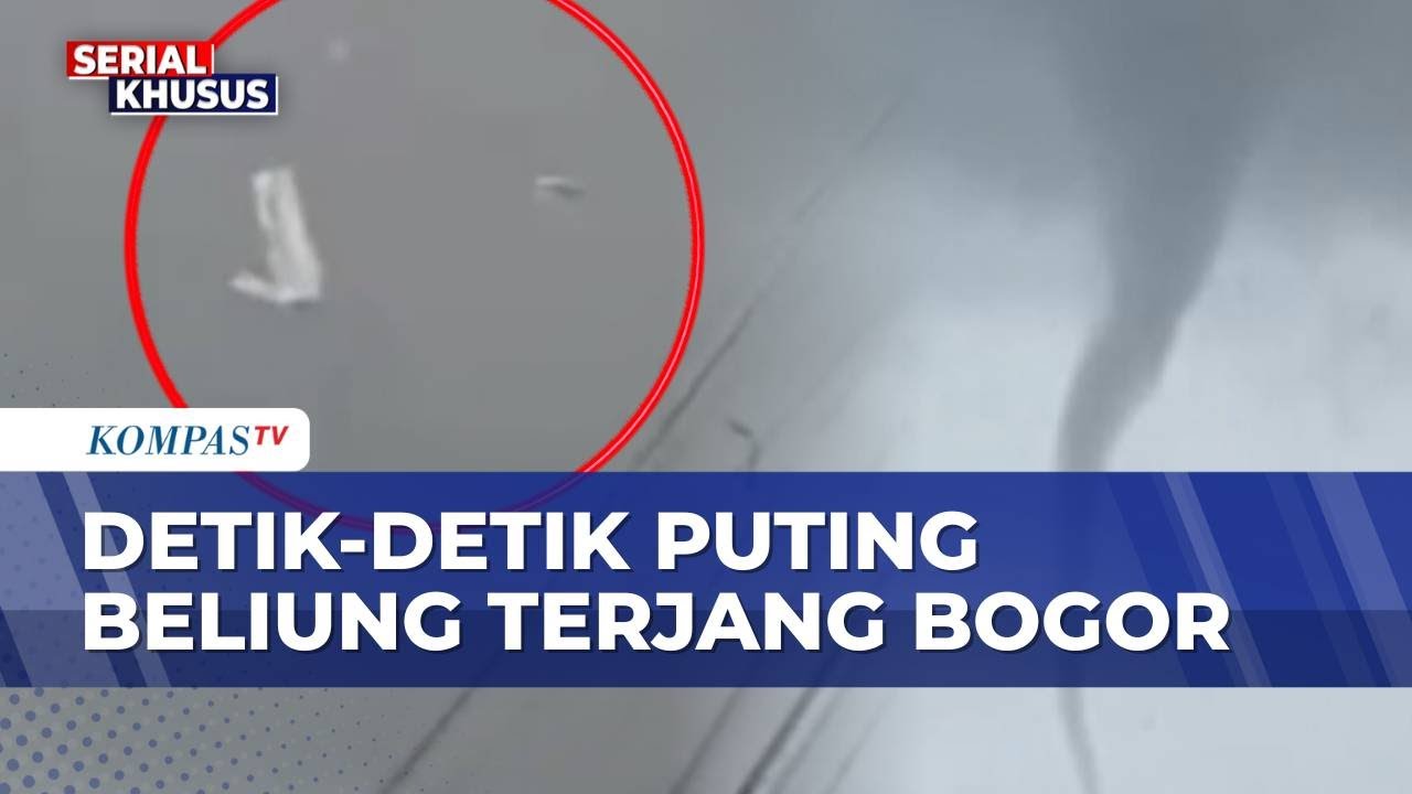 Ngeri! Detik-Detik Puting Beliung Terjang Bojonggede Bogor, Atap Rumah Warga Terbang | SAPA PAGI