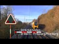 Führerstandsmitfahrt / cab ride S1 Bern - Fribourg/Freiburg