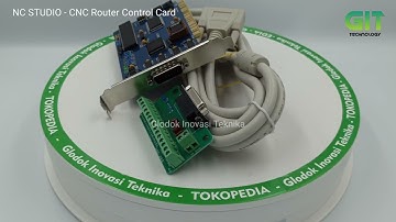 CNC Router Milling NC Studio NCStudio Controller Control Card System PCI slot PC Based