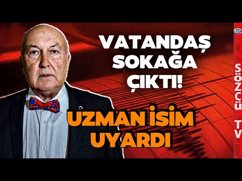 Tokat'ta 5,6 Büyüklüğünde Deprem! Övgün Ahmet Ercan'dan Çarpıcı Açıklamalar