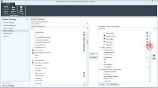 Famous Quant-My-Way - Ribbon Settings - Main Window - Batch Table - Toolbar+Context Menu - Advanced Profile