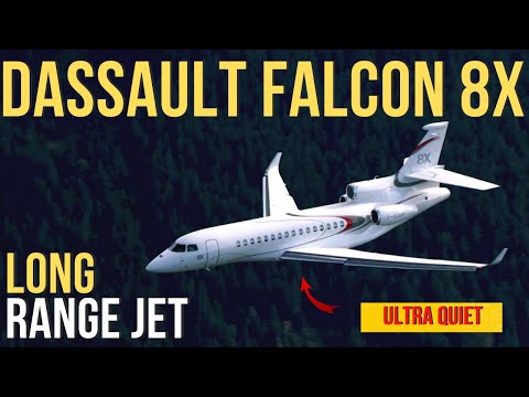 Inside Dassault Falcon 8x Private Jet | $58 Million