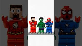 Lego Minifigure Swap Wrong Heads?