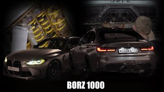 BMW M3 G80 «Borz 1000». 2 серия. Новый вид!