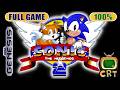 Sonic the Hedgehog 2 Genesis Sonic and Tails CRT Walkthrough Sonic the Hedgehog 2 Genesis Sonic and Tails CRT Walkthrough