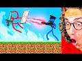 Reacting To The BEST MINECRAFT STICK FIGHT ANIMATIONS!