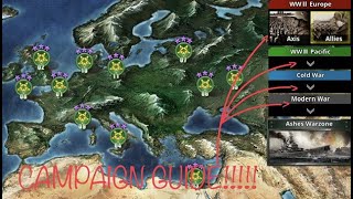 ❗️❗️CAMPAIGN GUIDE FOR WC4❗️❗️: Tips and tricks for scenario