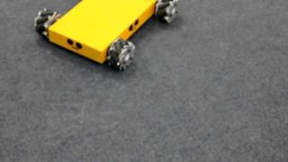 4WD Mecanum wheel mobile robot kit 10011 obstacle detecting