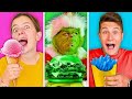 MANGIAMO SOLO CIBO DI UN COLORE CON IL GRINCH PER 24 ORE! *CHALLENGE*