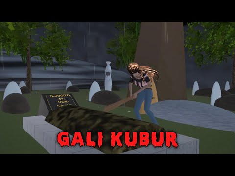 GALI KUBUR || HORROR MOVIE SAKURA SCHOOL SIMULATOR