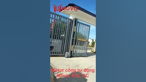 Motor Cổng lùa tự động Movis - G  #motorcongtudong #congtudong #xilanhdien#motorconglua