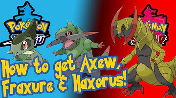 Como evoluir o Axew?