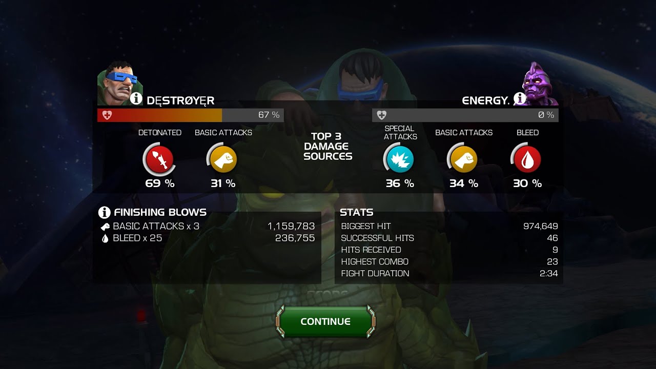 Mole Man vs High Evolutionary Node 5 - Bigger Thing [XMN•P] vs [L•V•T]