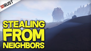STEALING FROM NEIGHBORS! - Rust (Solo Survival) #4
