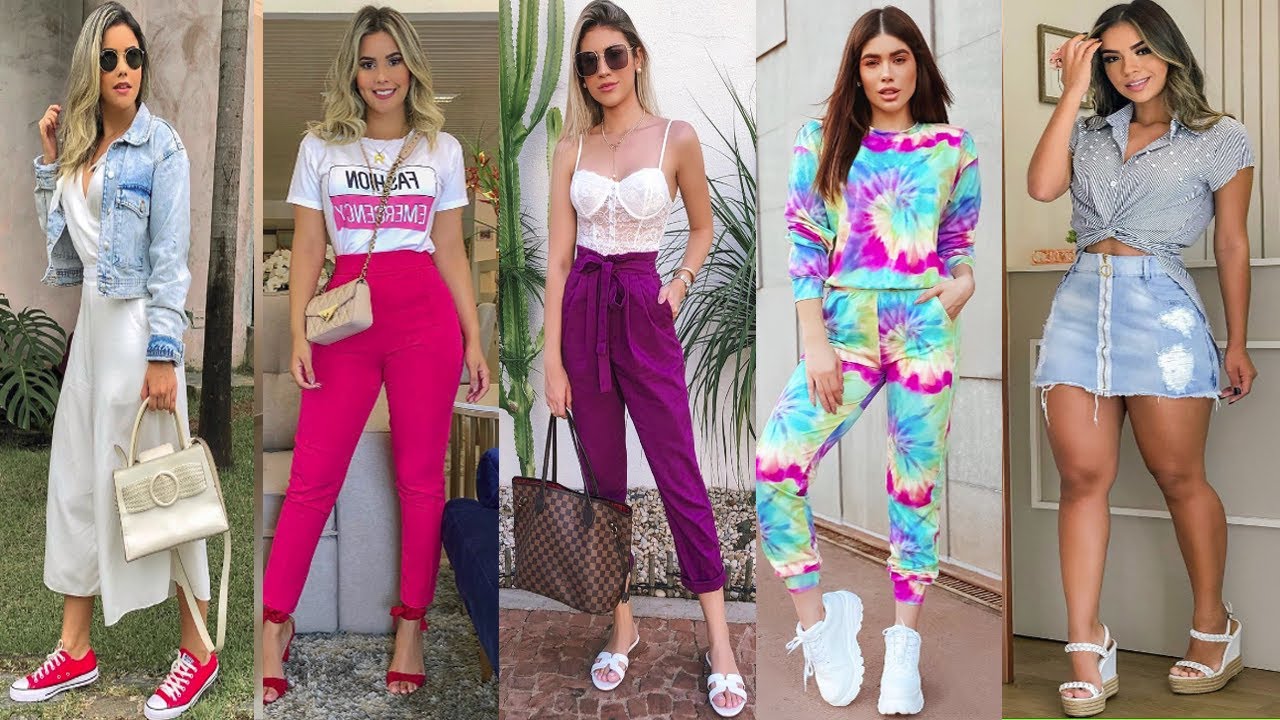 OUTFITS CASUALES MODERNOS Y JUVENILES DE MODA Y TENDENCIA 2020/2021 -  YouTube