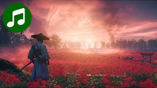 Meditate Like A SAMURAI 🎵 10 HOURS Relaxing GHOST OF TSUSHIMA Music (SLEEP | STUDY | FOCUS)