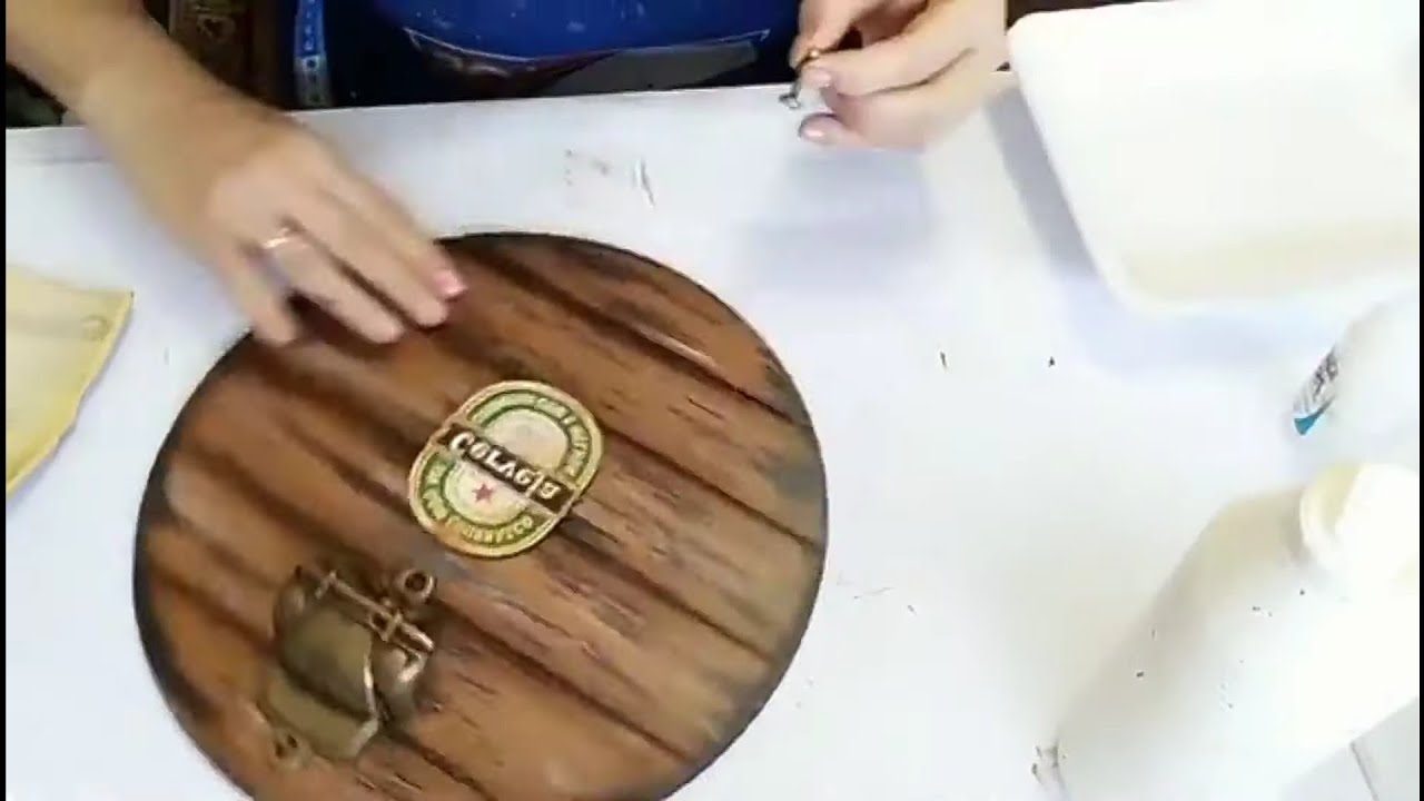 DIY EFEITO MADEIRA DE DEMOLIÇÃO - VÍDEO RÁPIDO