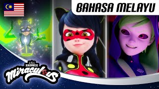 MIRACULOUS | Bahasa Melayu 🇲🇾🐞 KUASA SUPER – Top 10 moment terbaik! 🐾 35 MINIT | Ladybug & Cat Noir