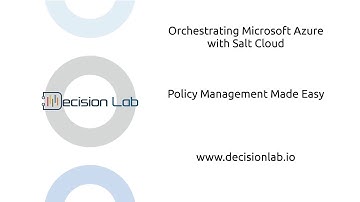 Azure Policy Management with Salt Cloud