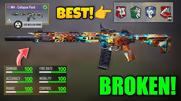 M4 "0 RECOIL" GUNSMITH BUILD | Best M4 Gunsmith Loadout | Season 10 COD Mobile