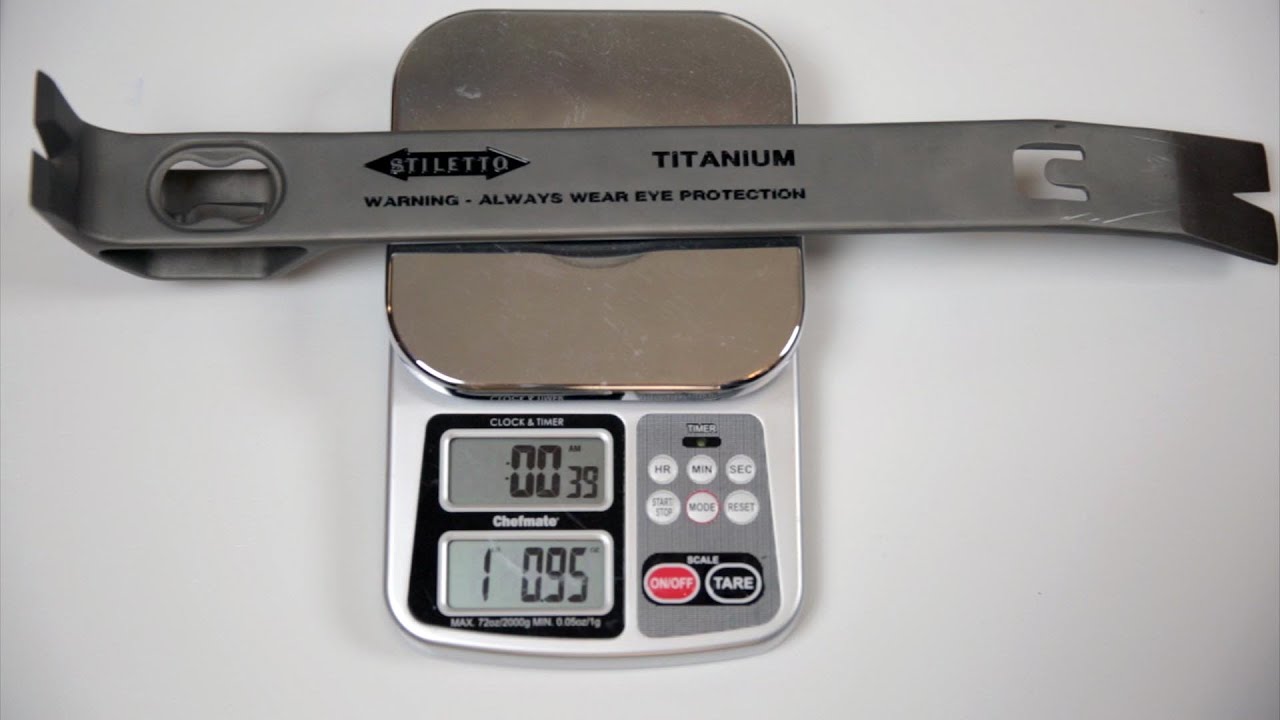 11.5 All Titanium Multifunctional Flatbar