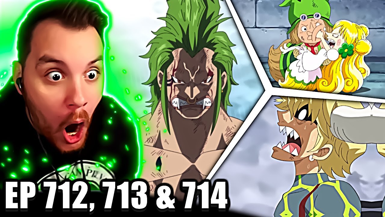 Bartolomeo Popped Off One Piece Reaction Episode 712 713 714 Youtube