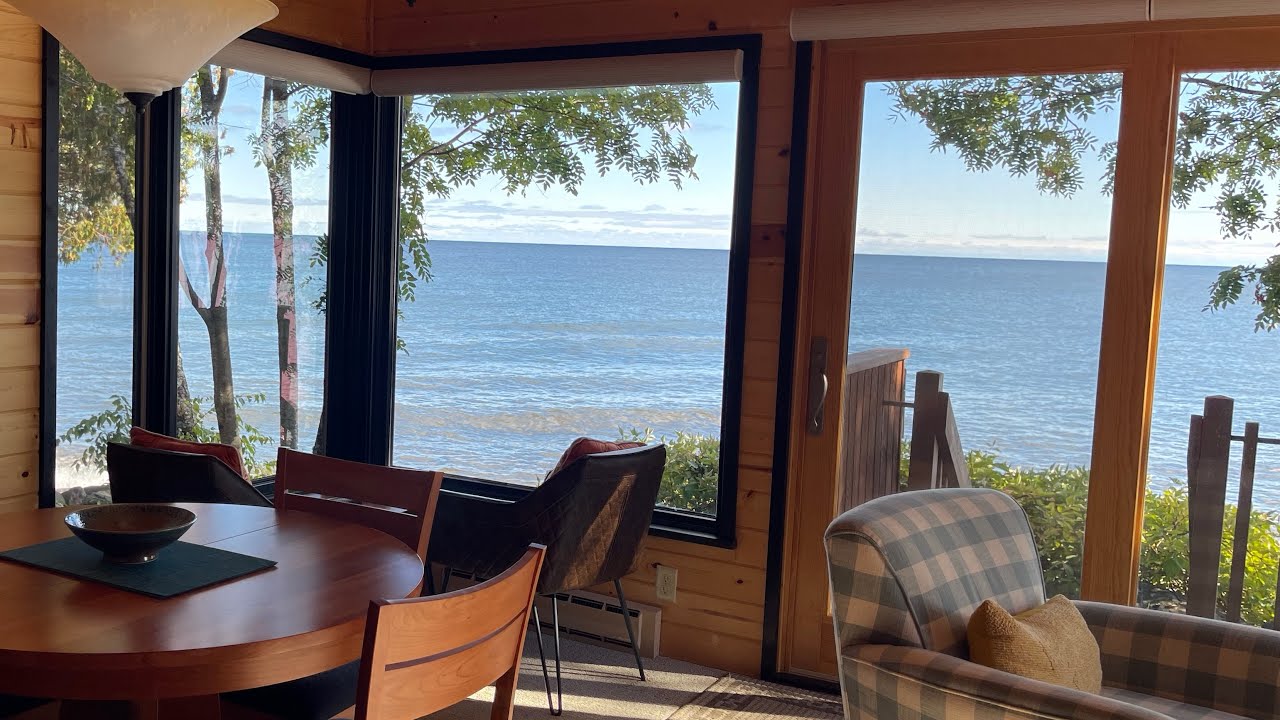 Lutsen Sea Villa E3 For Rent with breathtaking views of Lake