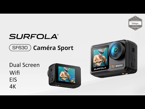 Telecamera sportiva Surfola SF630 4K 60FPS - WiFi, EIS e doppio schermo - Unboxing