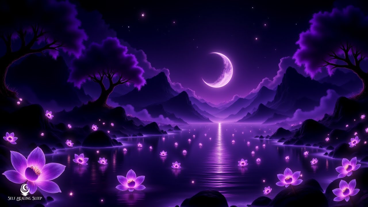 (No Ads) 432Hz Healing Frequency Sound - Calm Anxiety And Melatonin Release - No More Insomnia