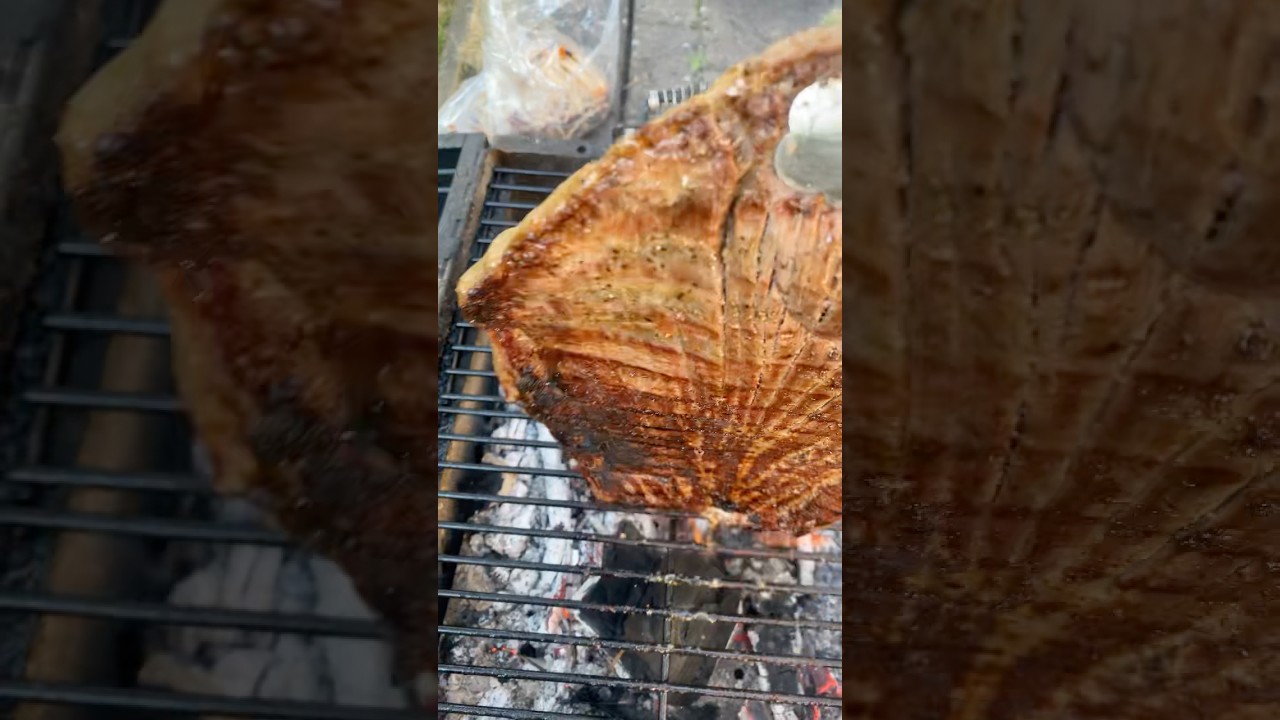 Grilled Marked Beef Flank Steak 