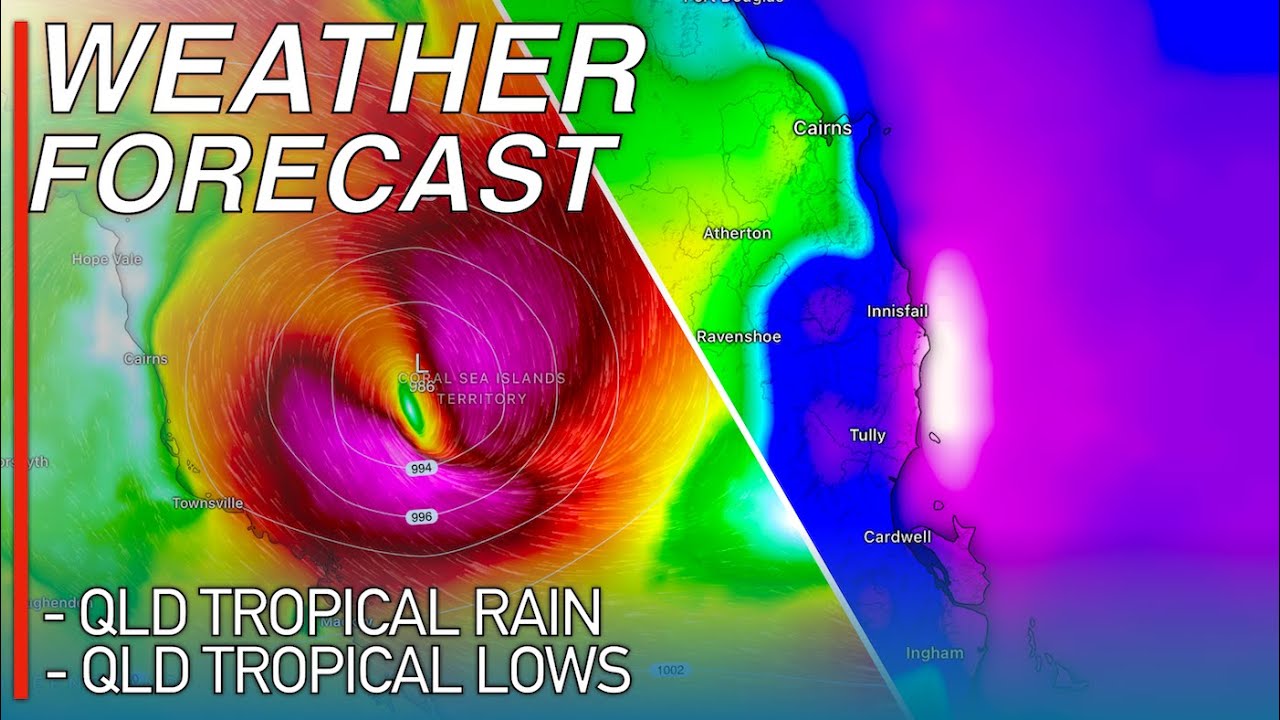 A Strong Tropical Low Forecast to Smash North Queensland with Heavy ...