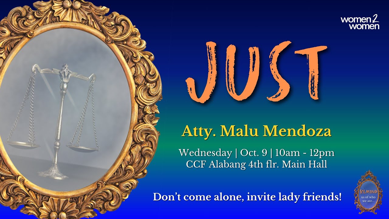 Remind Us of Who We Are | Just | 10/09/2024