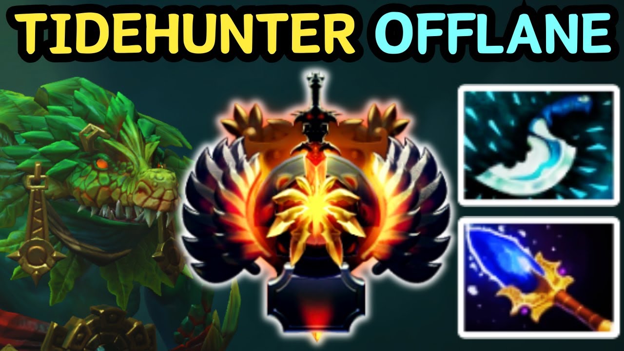 🔥 WHY TIDEHUNTER OFFLANE ALWAYS WORKS 🔥
