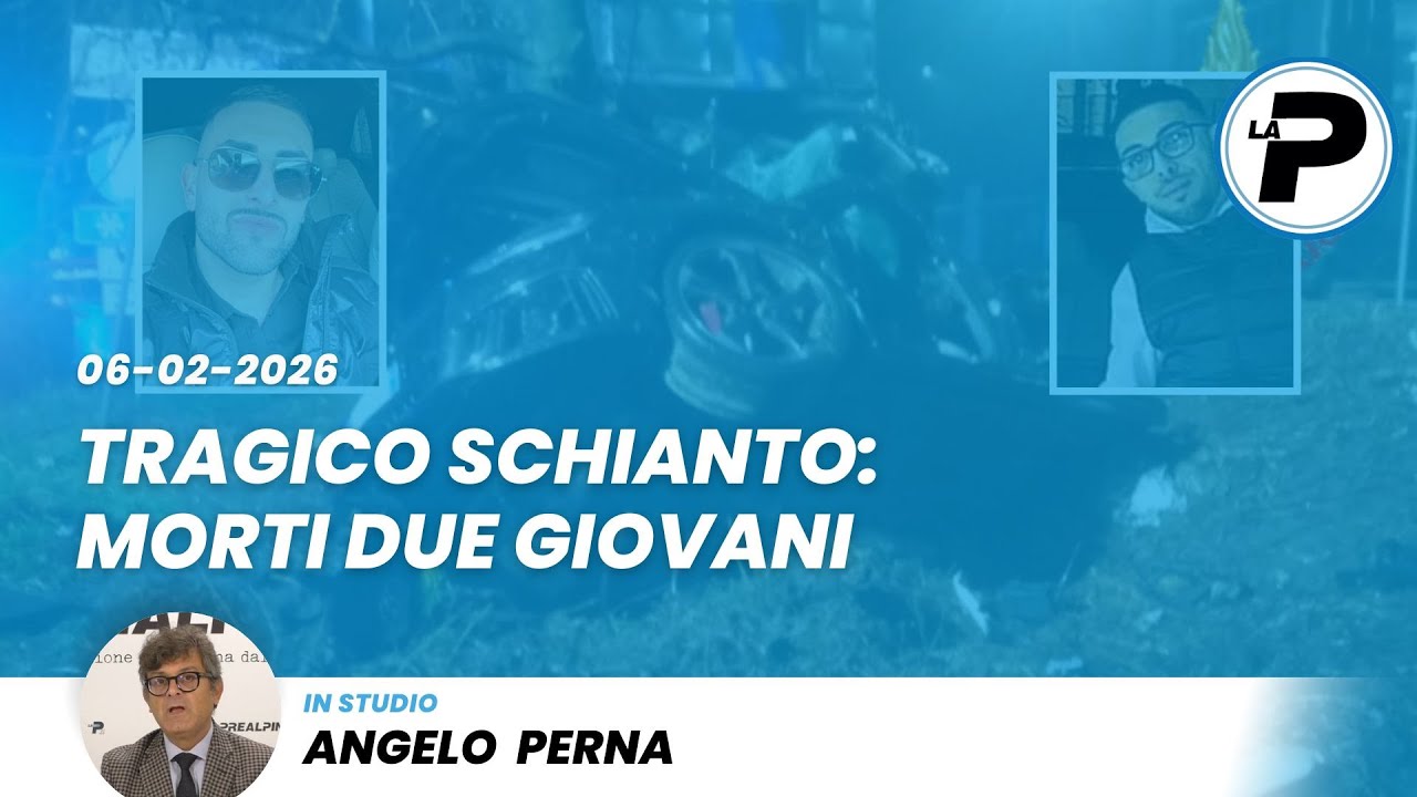 TGPrealpina 06/02/2026 | Tragico schianto: morti due giovani