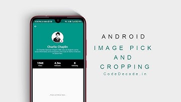 Android choosing Image from Camera or Gallery with Crop Functionality (DEMO)