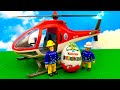 🚒 Strażak Sam, Helikopter i Kinder Niespodzianka 🚒 Bajka dla dzieci po Polsku