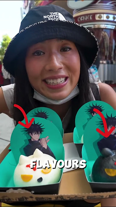 3 ANIME foods you need to try in Japan! #shorts #food #anime #japan #asmr