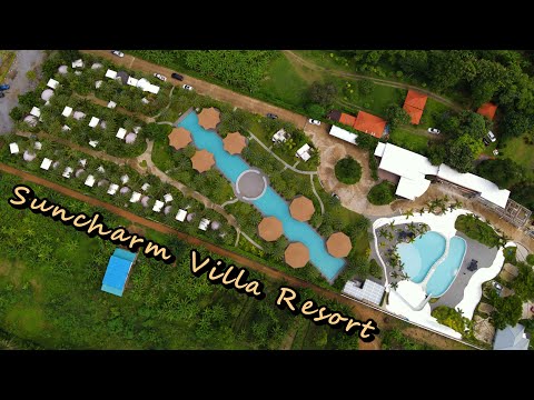 Suncharm Villa Resort มุมสูง